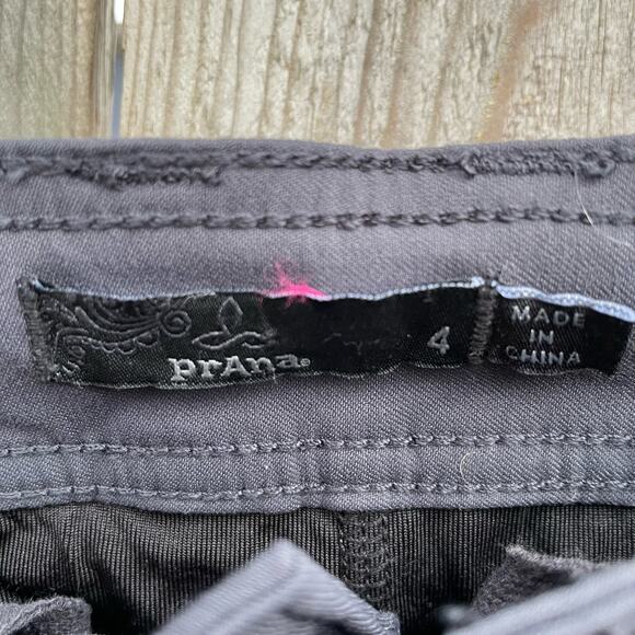 Prana Women Halle Skort Outdoor Adventure Pockets Button Closure Gray Size 4 - Picture 4 of 6